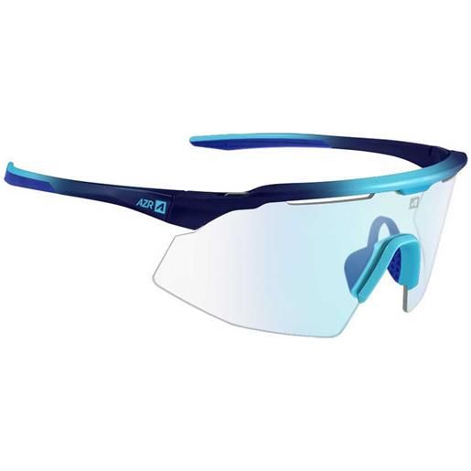 Azr kromic iseran photochromic sunglasses trasparente iridescent blue mirror/cat0-3