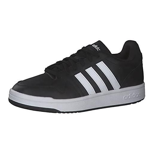 adidas postmove, shoes-low (non football) uomo, ftwr white/carbon/gum 3, 41 1/3 eu