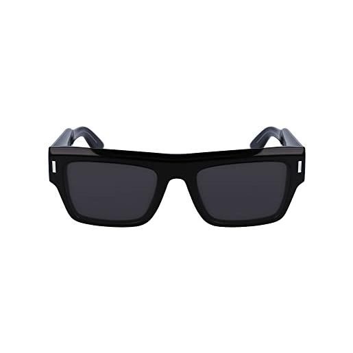 Calvin Klein ck23504s sunglasses, 001 black, taglia unica unisex