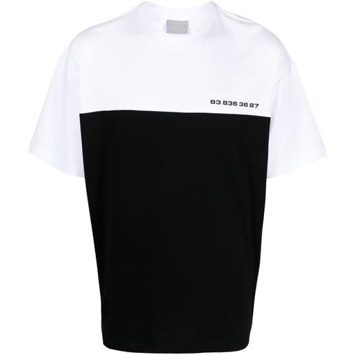 VTMNTS t-shirt con stampa - nero