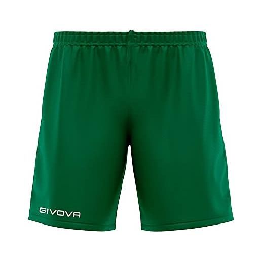 GIVOVA pantaloncino capo interlock verde tg. 3xl