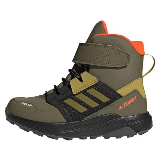 adidas terrex trailmaker high cold. Rdy hiking, shoes (football) unisex - bambini e ragazzi, focus olive/pulse olive/impact orange, 38 eu