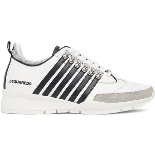 DSQUARED2 sneakers in pelle con logo