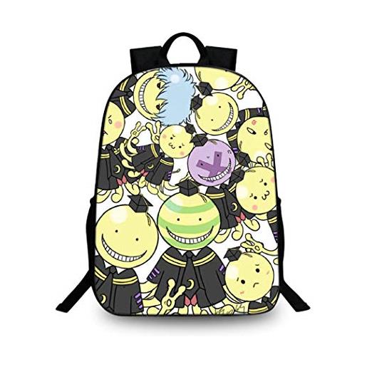WANHONGYUE assassination classroom anime zaino scuola borse a zainetto cartella borsello da viaggio backpack studenti /25
