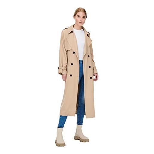 Only onlchloe-trench double b. Otw noos, tannin, xs donna