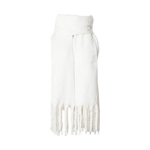 SoulQool sciarpa lunga da donna invernale scialle sciarpe tinta unita avvolge lana filatura nappa coperta lunga stola regali da donna, blu, 78l x 20w