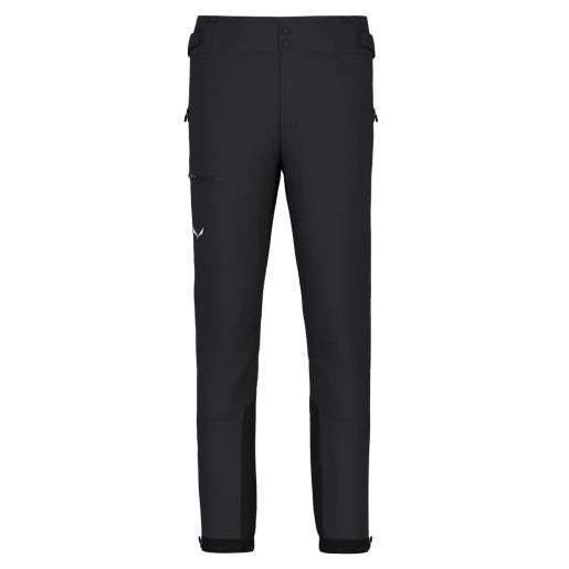 SALEWA ortles ptx 3l m pants pantalone, black-out, m uomo