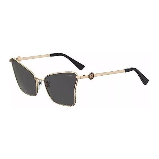 Moschino mos106/s sunglasses, 000/ir rose gold, 57 women's