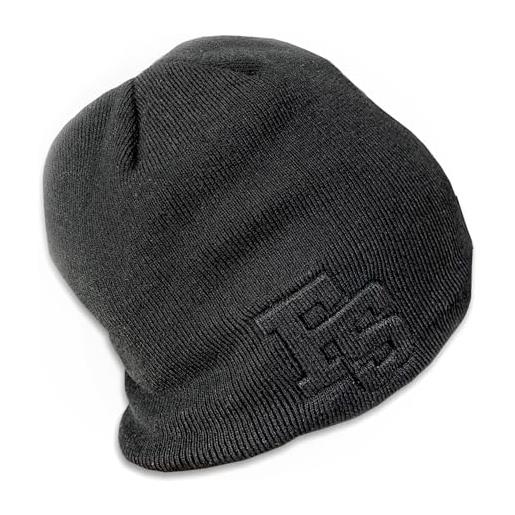 Farming Simulator simulatore agricolo beanie premium (berretto lavorato a maglia in 100% acrilico, cappello invernale agricolo, colore nero)