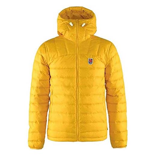 Fjällräven fjallraven expedition pack down hoodie m, giacca da trekking, uomo, giallo (dandelion), xxl