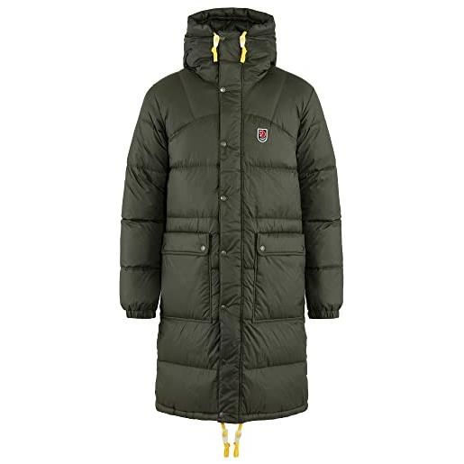 Fjallraven 86125 expedition long down parka m giacca uomo deep forest xl