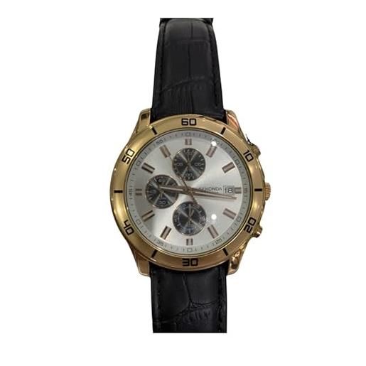 Sekonda orologio cronografo da uomo in oro rosa 1361, oro rosa, orologio elegante classico