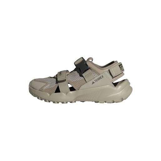 adidas unisex - adulto terrex hydroterra at sandals, wonder beige/wonder beige/core black, 37 eu
