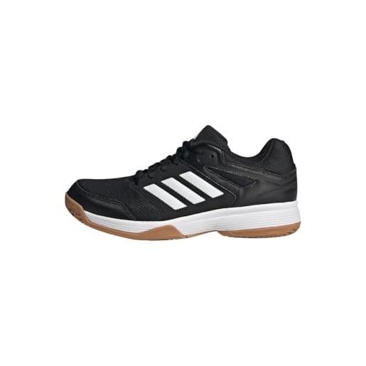adidas speedcourt, scarpe donna, core black ftwr white gum10, 38 2/3 eu