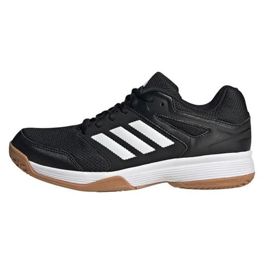 adidas speedcourt, scarpe donna, core black ftwr white gum10, 38 2/3 eu