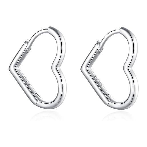 Qings Orecchini Cerchio Procione Per Donna, Argento Sterling 925 Piccoli Orecchino Cerchi Procioni, Carini Animal Ipoallergenici Hoop Huggie, Bellissimi Gioielli Regalo Di Compleanno Per Ragazza - Foto 6