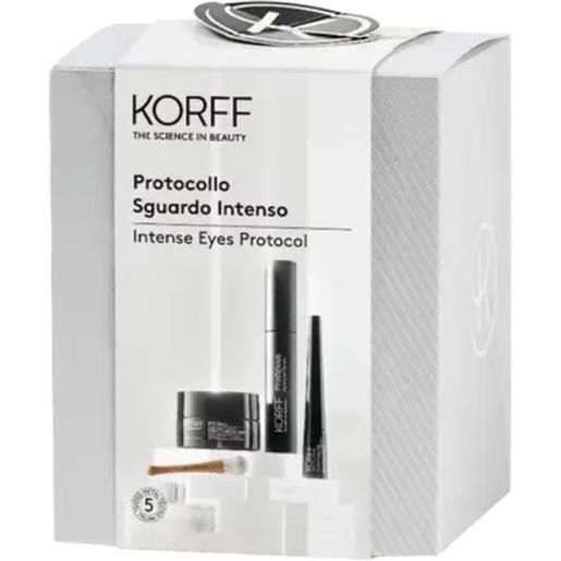 Korff cofanetto sguardo intenso eyeliner + mascara prodigious +
