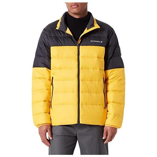 Jack Wolfskin dna tundra giacca, burly yellow xt, l uomo