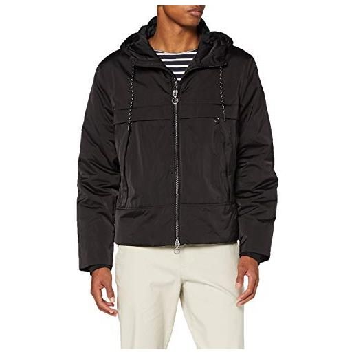 Armani exchange blouson jacket, giacca, uomo, nero, m