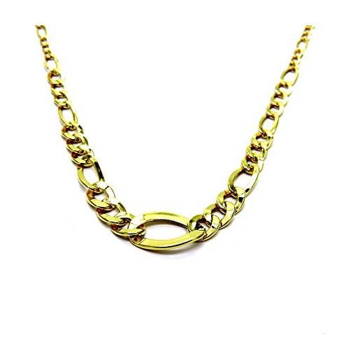PEGASO GIOIELLI collana oro giallo 18kt (750) catenina girocollo collier moda classico donna