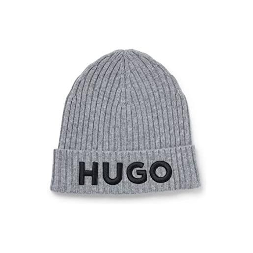 HUGO unisex x565-3 berretto, open grey69, taglia unica uomo