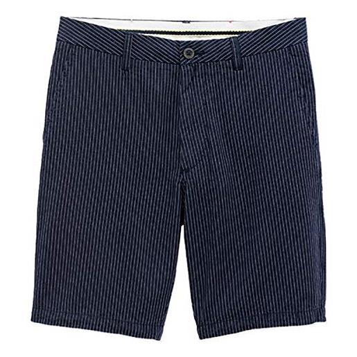 Oxb. Ow m1orteno - pantaloncini chino da uomo, uomo, oxv916173, deep marine, xs