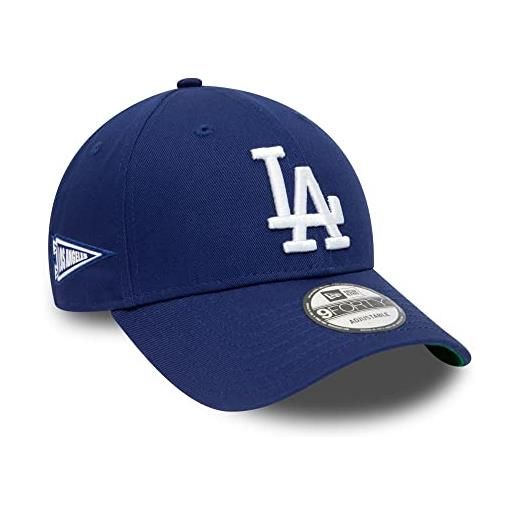New Era los angeles dodgers mlb team side patch dark royal 9forty adjustable cap - one-size