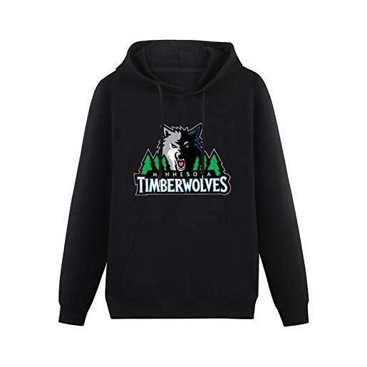 fggf pullover hoody show time minnesota logo timberwolves vintage long sleeve sweatshirts l