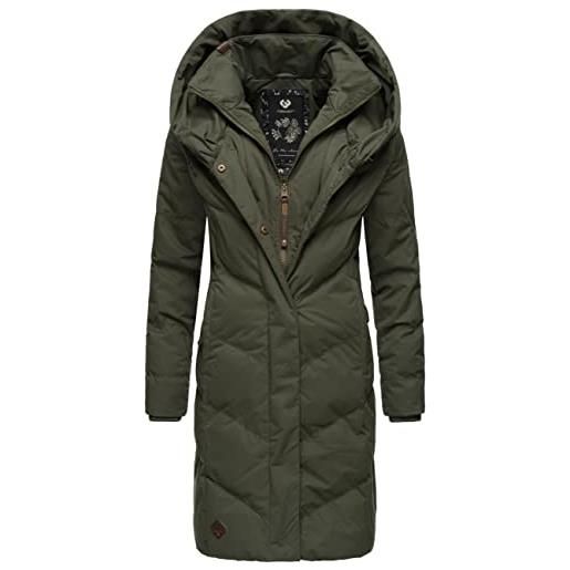 Ragwear cappotto invernale da donna natalka xs-6xl, dark olive022, s