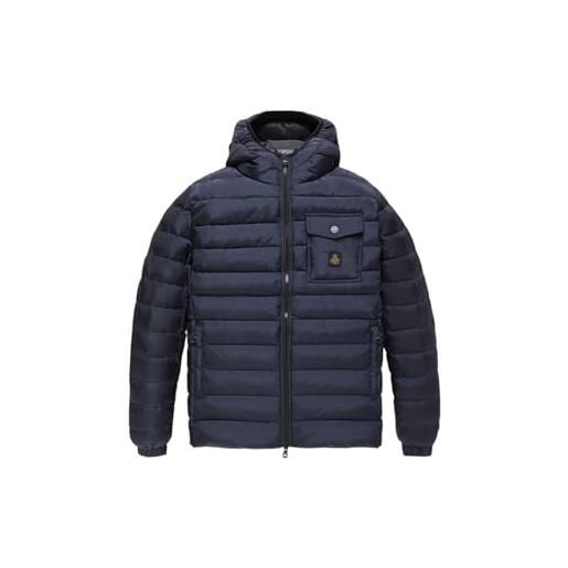 RefrigiWear piumino corto con cappuccio hunter jacket 23airm0g92700ny0185000000 nero