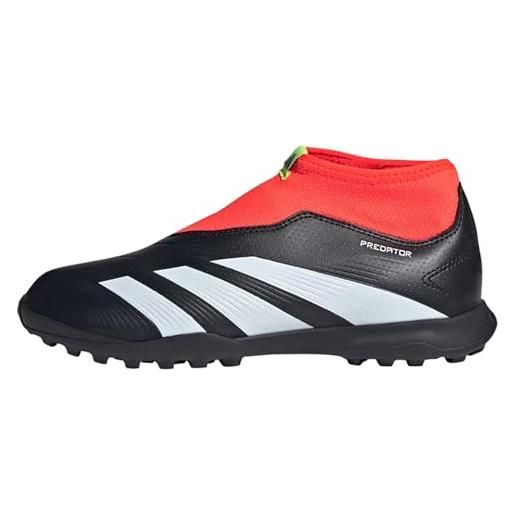 adidas predatore. 3, scarpe da ginnastica unisex-bambini e ragazzi, core black ftwr bianco solare rosso, 11.5 uk child