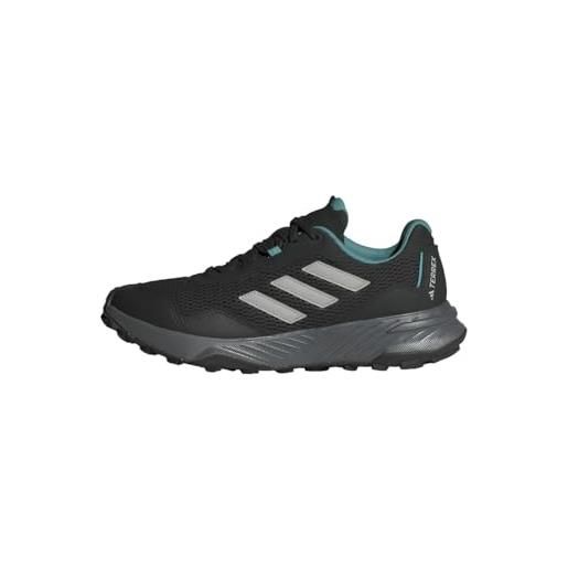 adidas tracefinder trail running, sneakers donna, core black grey two mint ton, 43 1/3 eu