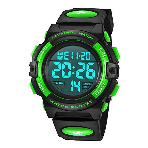 BEN NEVIS orologio da polso orologi sport per bambini digitale multifunzione impermeabile led luce allarme calendario data con cinturino in silicone