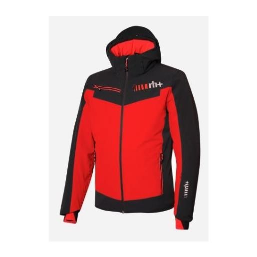 Rh+ zero evo jacket black/red giacca sci uomo