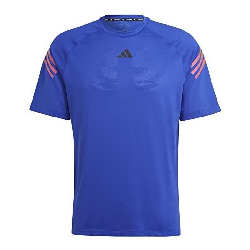 Adidas ti 3s tee t-shirt, bianco, s uomo