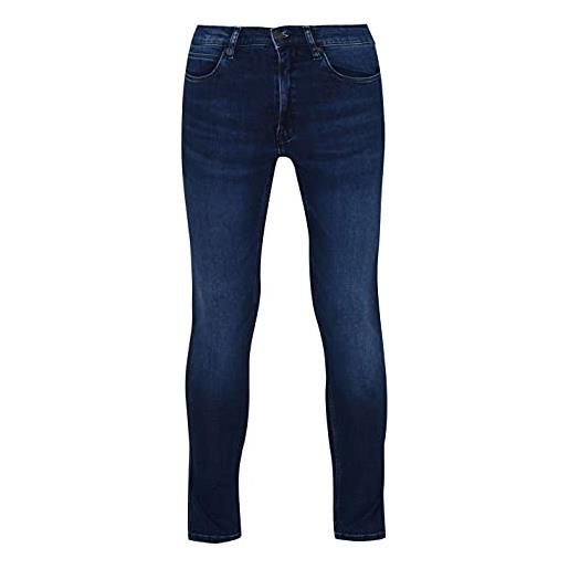 HUGO hugo 734 jeans skinny, uomo, blu (medium blue 420), 30w/34l
