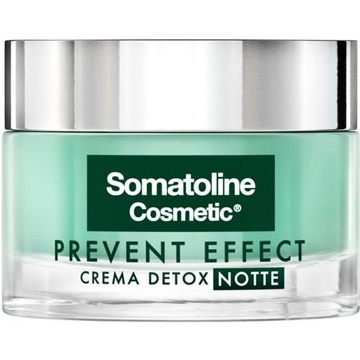 Somatoline Cosmetics somatoline c prevent effect crema detox notte 50 ml