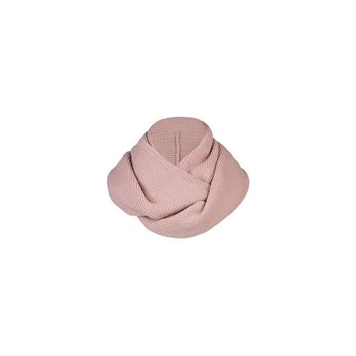 Brekka coste ring sciarpa rosa unisex brfk2160