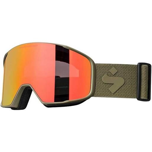 Sweet Protection boondock rig reflect ski goggles marrone rig topaz/cat3