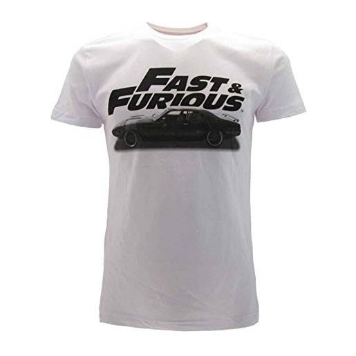 Sabor SRL t-shirt fast and furious originale film maglia maglietta ufficiale auto (xs (10-14 anni))