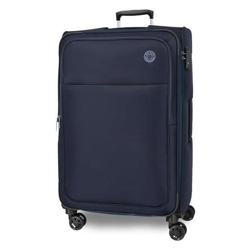 MOVOM atlanta valigia grande, taglia unica, blu, taglia unica, valigia grande