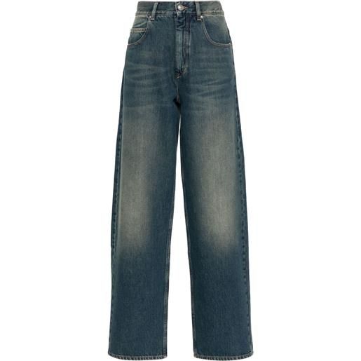 ISABEL MARANT jeans a gamba ampia joanny - blu