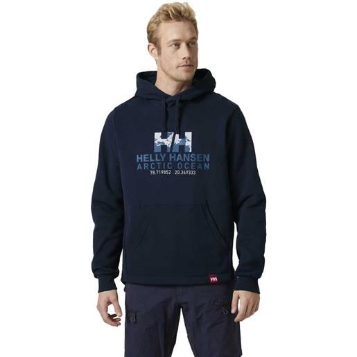 Helly Hansen artic ocean hoodie blu m uomo