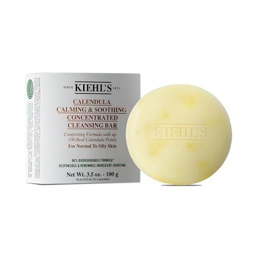 Kiehl's calendula calming & soothing concentrated face cleansing bar, 100 g