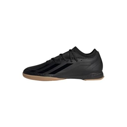adidas unisex - adulto x crazyfast. 3 indoor boots, core black/core black/core black, 44 2/3 eu