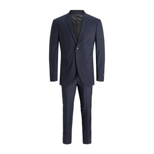 JACK & JONES jprsolar suit noos jnr, costume elegante per bambini e ragazzi, blu (navy scuro), 128 eu