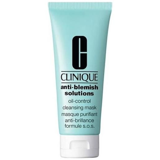 Clinique cura della pelle contro la pelle impura anti-blemish solutions cleansing mask