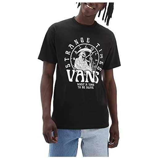 Vans t-shirt da uomo strange times nera taglia s codice vn000040blk