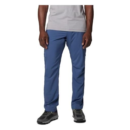 Columbia silver ridge utility pant, pantalones de senderismo uomo, black, 