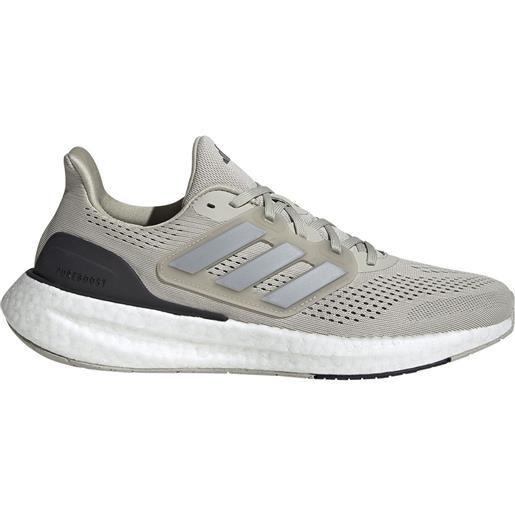 Adidas pureboost 23 running shoes grigio eu 44 2/3 uomo